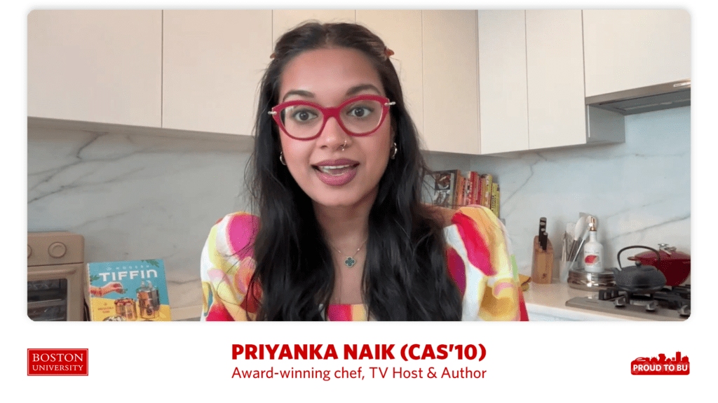 Priyanka Naik Proud to BU Podcast
