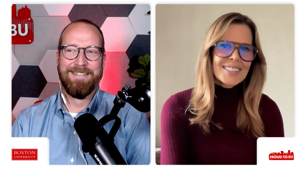 Jeff Murphy and Mary Alice Stephenson Proud to BU Podcast
