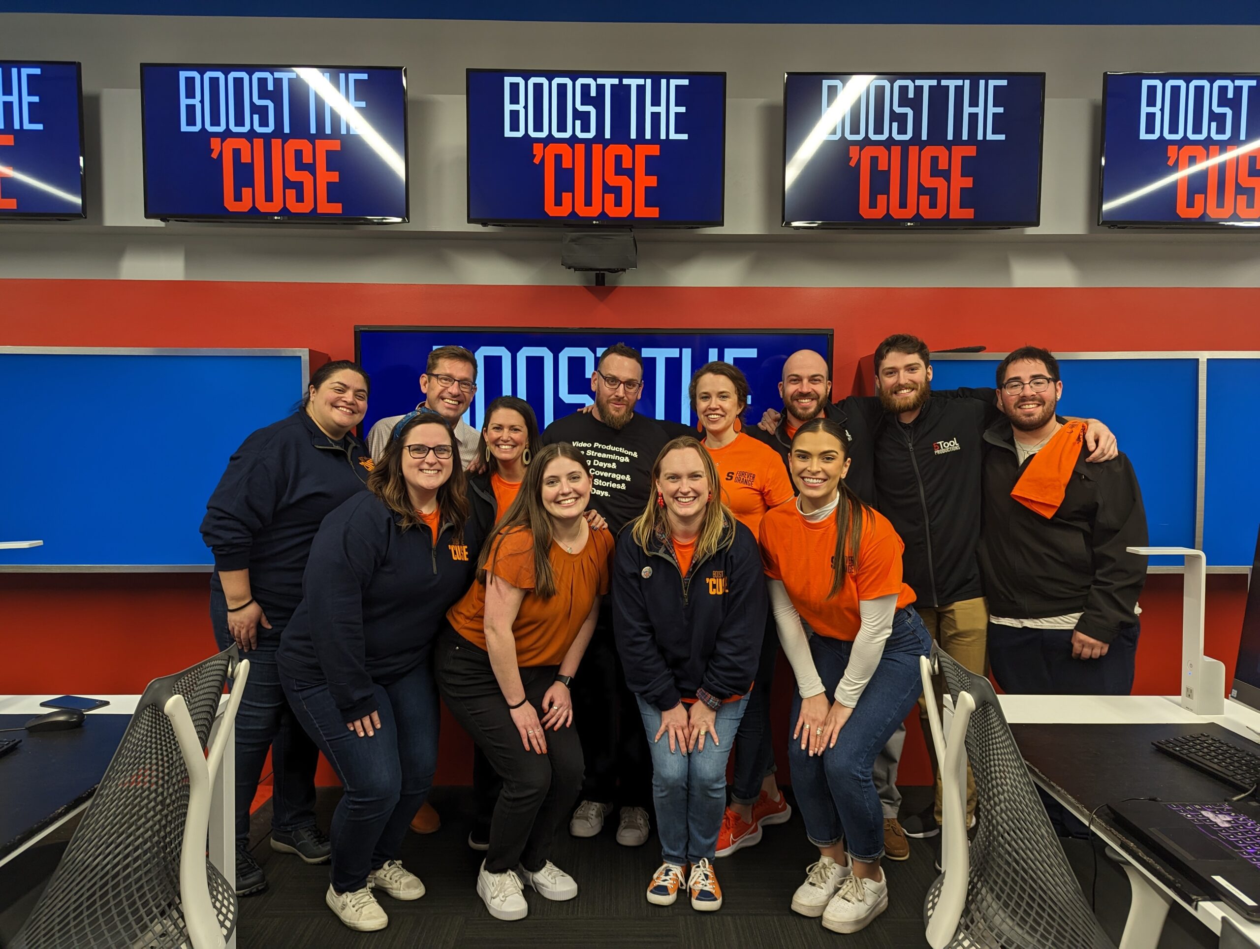 Boost the Cuse -  Syracuse University Team Photo